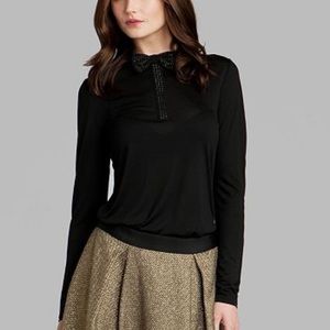 Ted Baker Dalal Bow Top Size 1/S